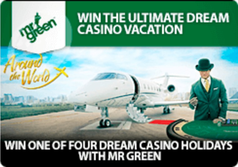 Win one of four dream casino holidays with Mr Green