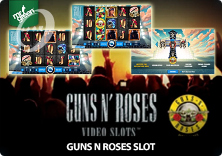 Rock with the new Guns N Roses slot at Mr Green