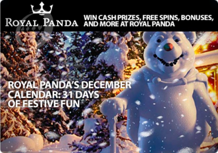 Win cash prizes, free spins, bonuses, and more at Royal Panda