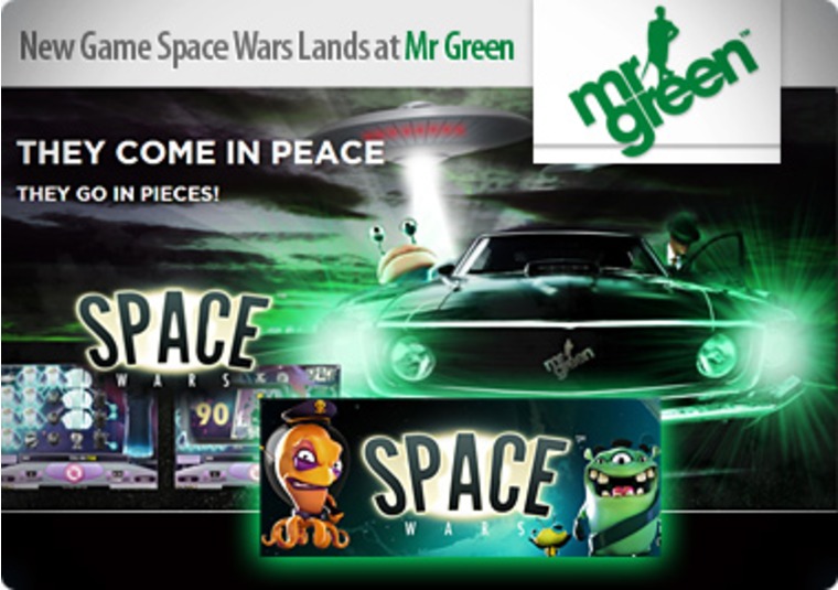 New Game Space Wars Lands at Mr Green