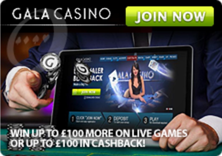Get a bonus if you win and a bonus if you lose at Gala Casino