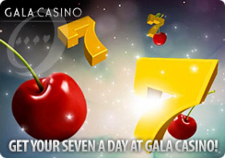 Get Your Seven a Day at Gala Casino