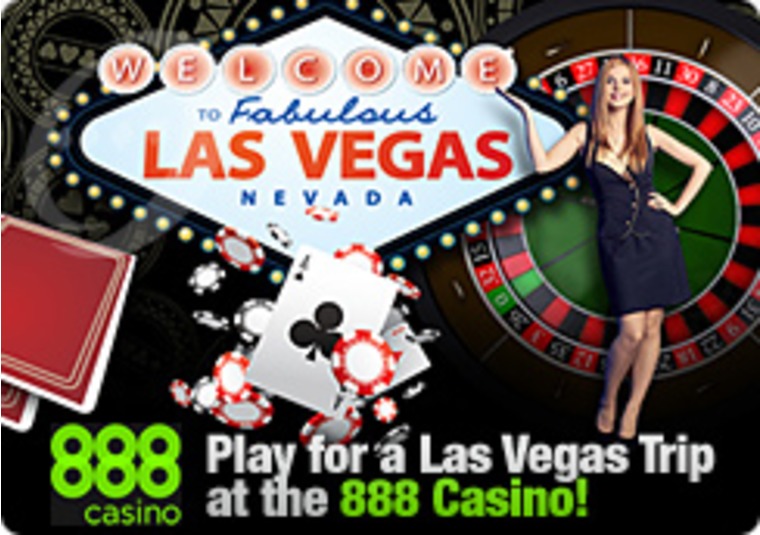 Play for a Las Vegas Trip at the 888 Casino