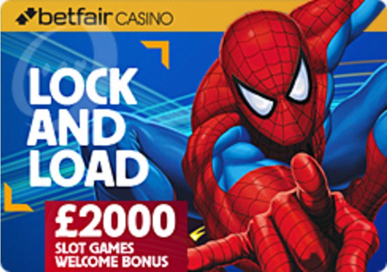 Huge 2,000 Slots Welcome Bonus at the Betfair Casino