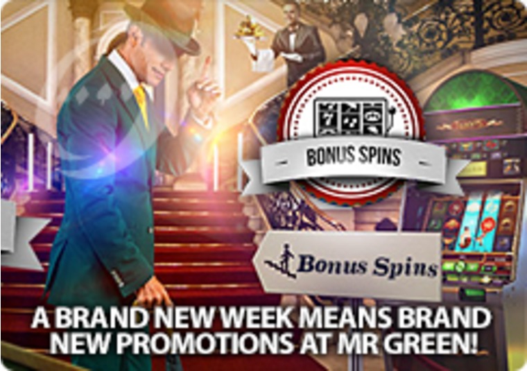 A Brand New Week Means Brand New Promotions at Mr Green