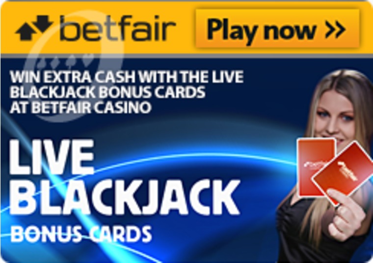 Win Extra Cash With The Live Blackjack Bonus Cards At Betfair Casino