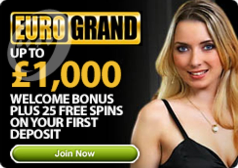 Up To 1,000 Welcome Bonus Plus 25 Free Spins On Your First Deposit