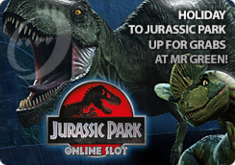 Holiday to Jurassic Park Up For Grabs at Mr Green
