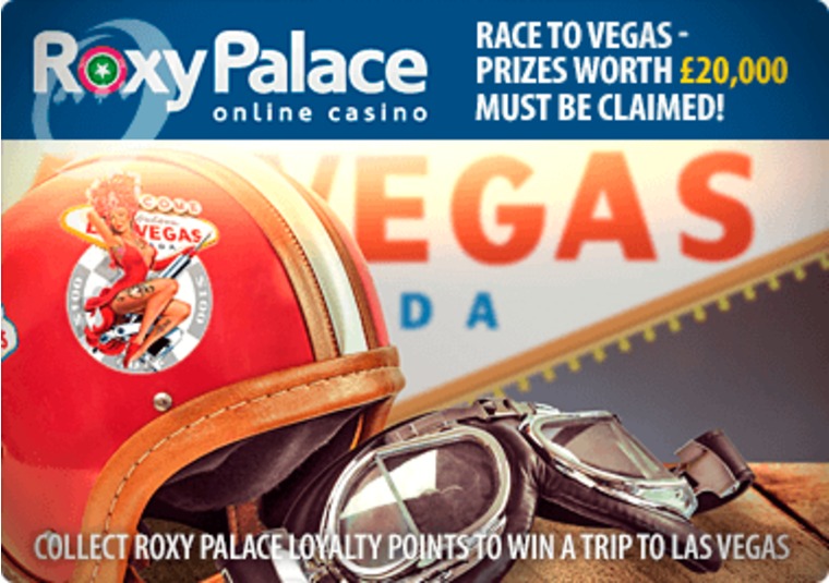 Collect Roxy Palace loyalty points to win a trip to Las Vegas