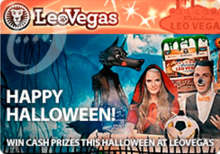 Win cash prizes this Halloween at LeoVegas