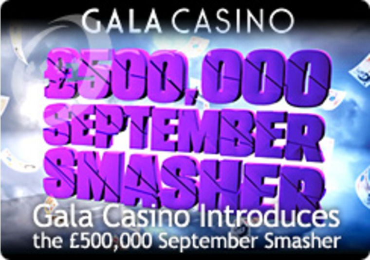 Gala Casino Introduces the 500,000 September Smasher