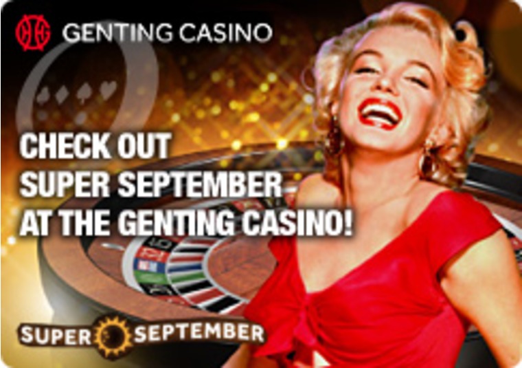 Check Out Super September at the Genting Casino
