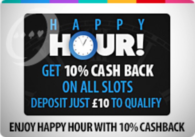 Get 10 percent cashback during Wednesday happy hour at bgo