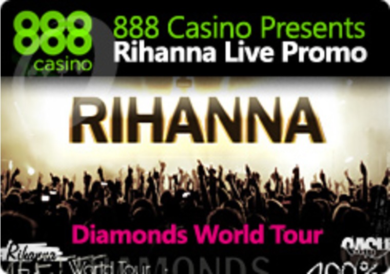 888 Casino Presents Rihanna Live Promo