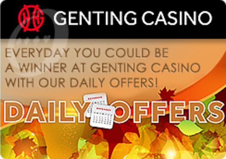 Fantastic Daily Offers This Month at Genting Casino