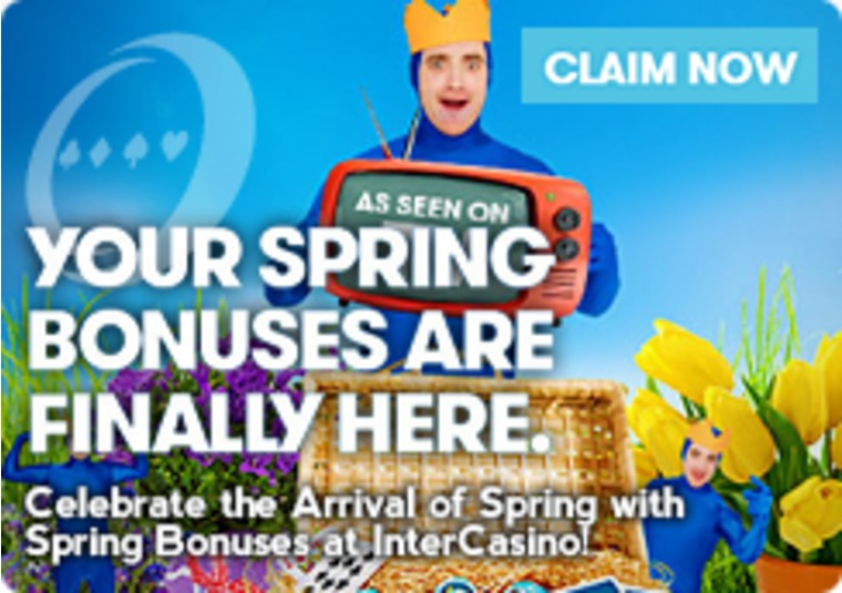 Celebrate the Arrival of Spring with Spring Bonuses at InterCasino