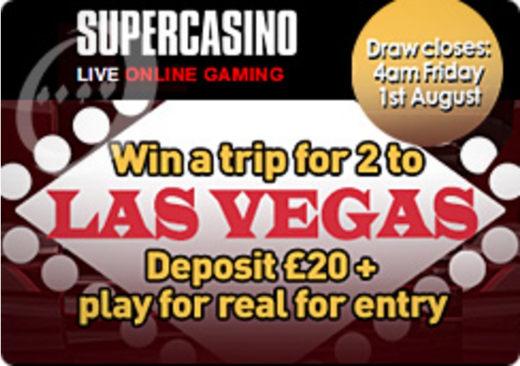 Aim for a Las Vegas Trip at Super Casino