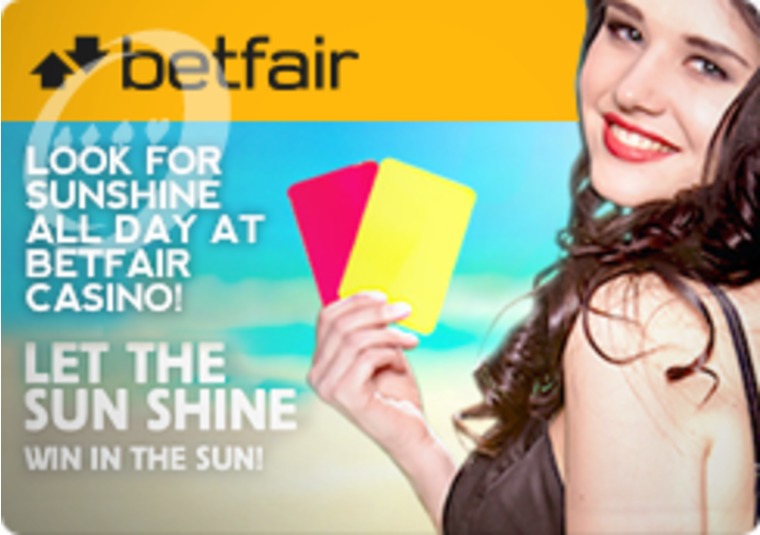 Look for Sunshine all Day at Betfair Casino