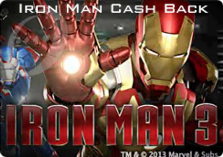 Gala Casino Offers Iron Man Cash Back