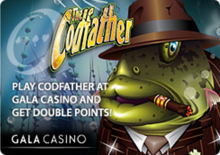 Play Codfather at Gala Casino and Get Double Points