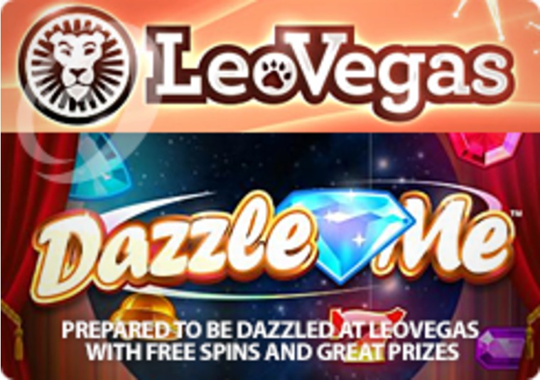 Prepared to be dazzled at LeoVegas with free spins and great prizes