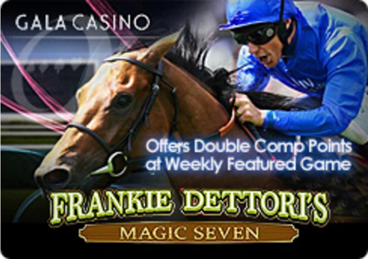 Gala Casino Offers Double Comp Points at Weekly Featured Game