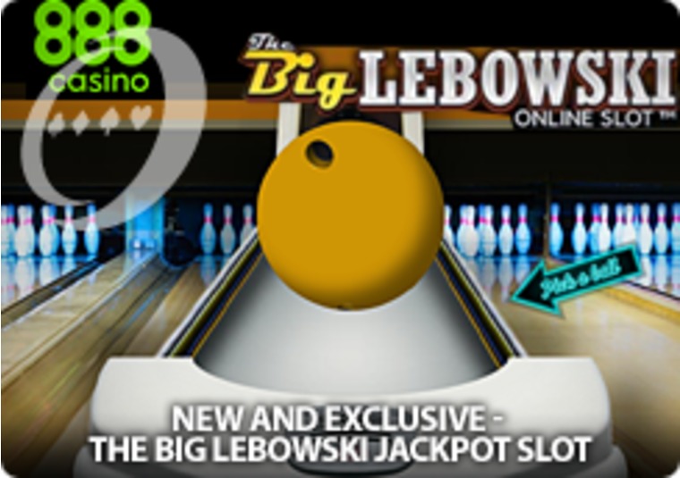 Play The Big Lebowski jackpot slot at 888casino with 6k in free play