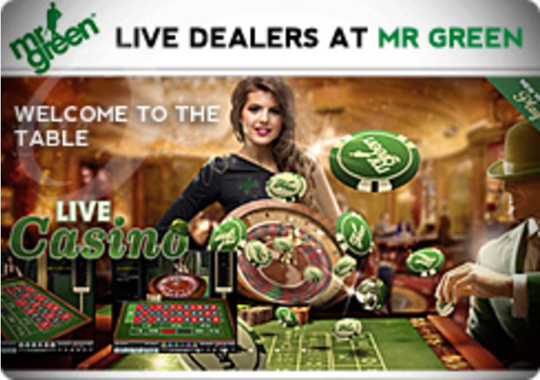 Mr Green Offers Live Dealer Gaming Action