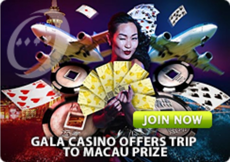 Gala Casino Offers Trip to Macau Prize