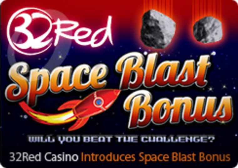 32Red Casino Introduces Space Blast Bonus