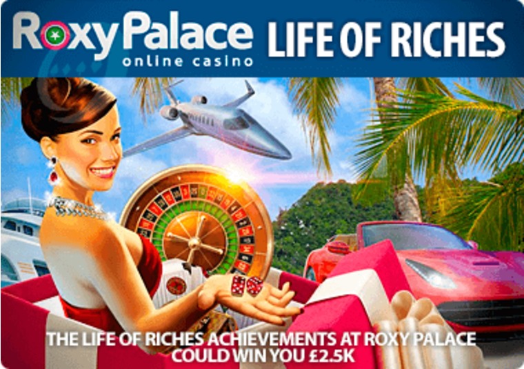 The Life of Riches achievements at Roxy Palace could win you 2.5k