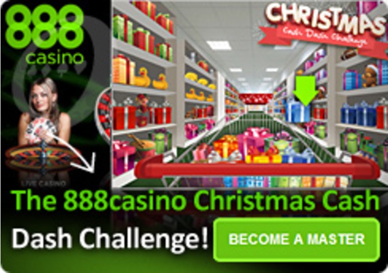 Christmas Cash Dash Challenge at the 888 Casino