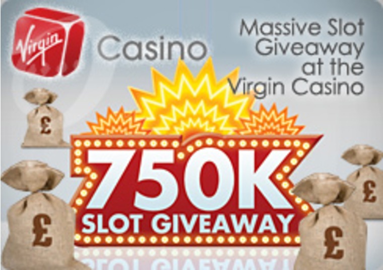 Virgin Casino Boasts 750K Slot Giveaway
