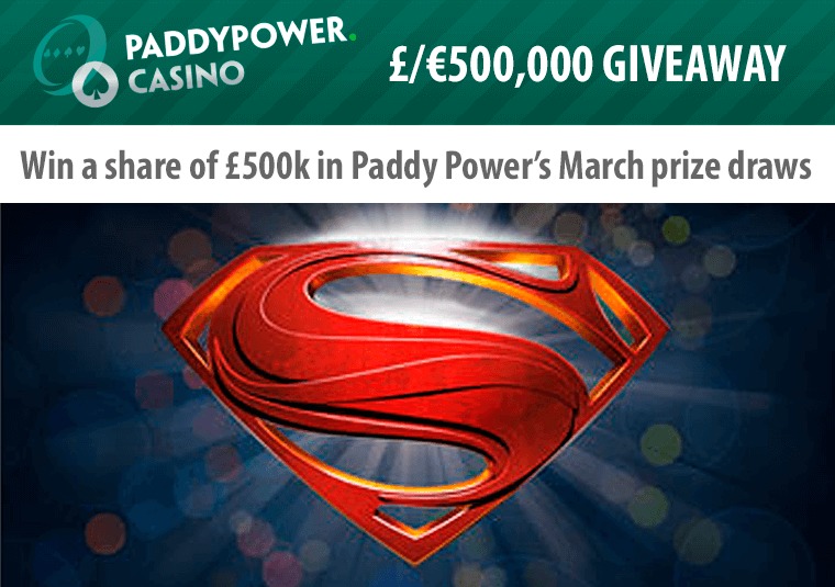 Win a share of 500k in Paddy Power's March prize draws