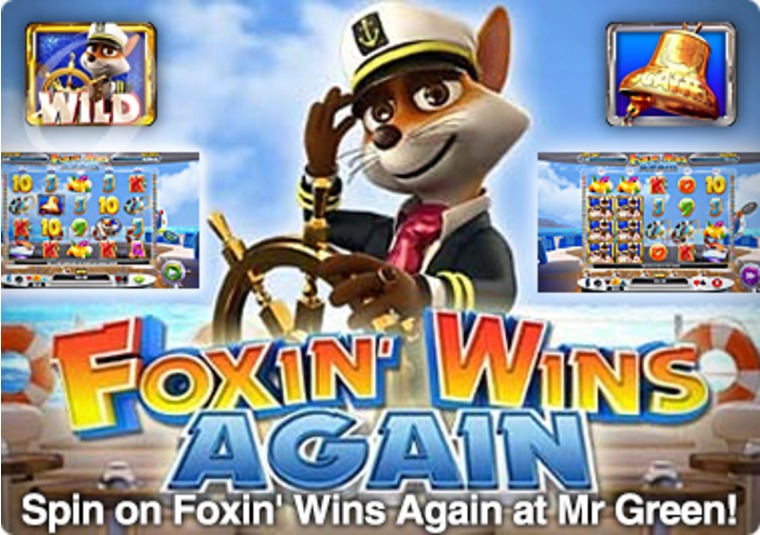 Spin on Foxin' Wins Again at Mr Green