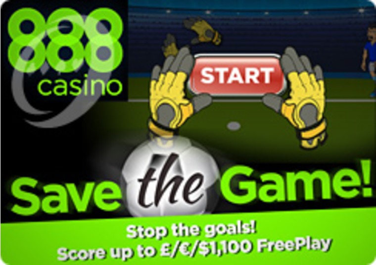 Save the Game at the 888 Casino