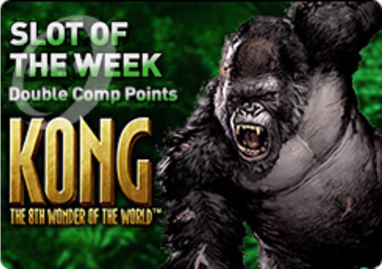 Get Your Double Points This Week at Kong at Jackpot247