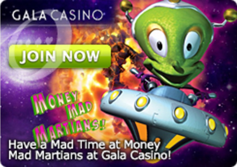 Have a Mad Time at Money Mad Martians at Gala Casino