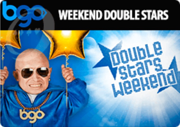 Earn double stars in bgo's loyalty scheme during October