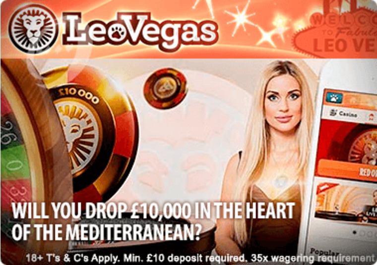 Win up to 10,000 Playing Roulette at LeoVegas this January