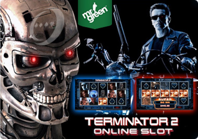 Terminator 2 Available Now at Mr Green