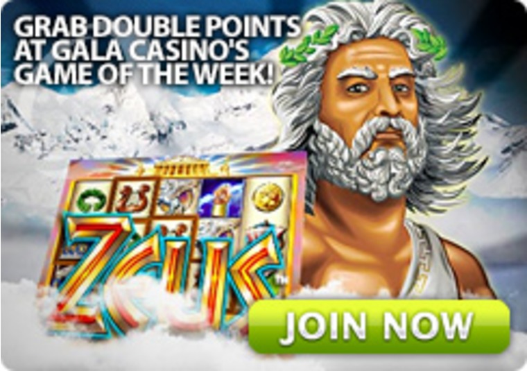 Grab Double Points at Gala Casino's Game of the Week
