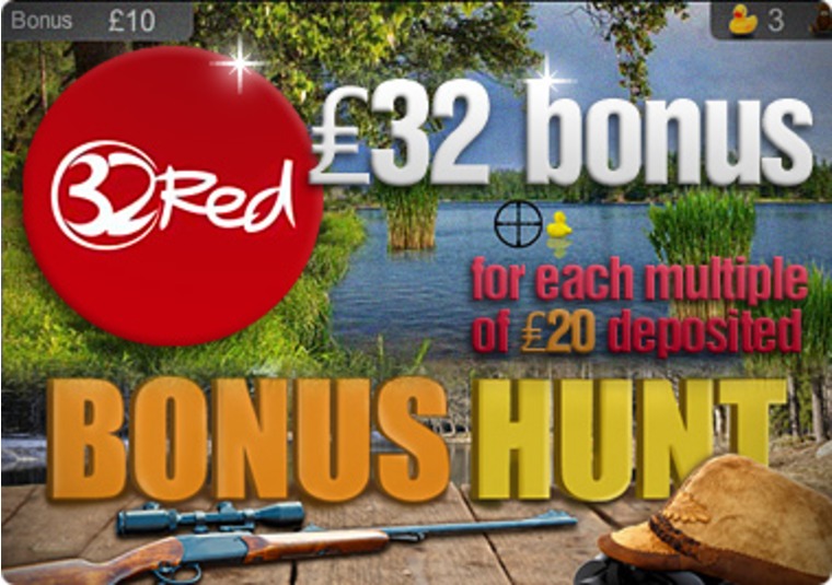 32Red Casino Introduces Bonus Hunt