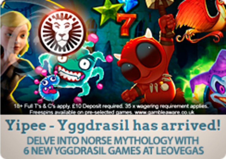 Delve into Norse mythology with 6 new Yggdrasil games at LeoVegas