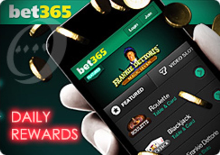 Daily Rewards at the Bet365 Mobile Casino