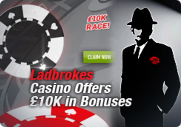 Ladbrokes Casino Offers 10K in Bonuses