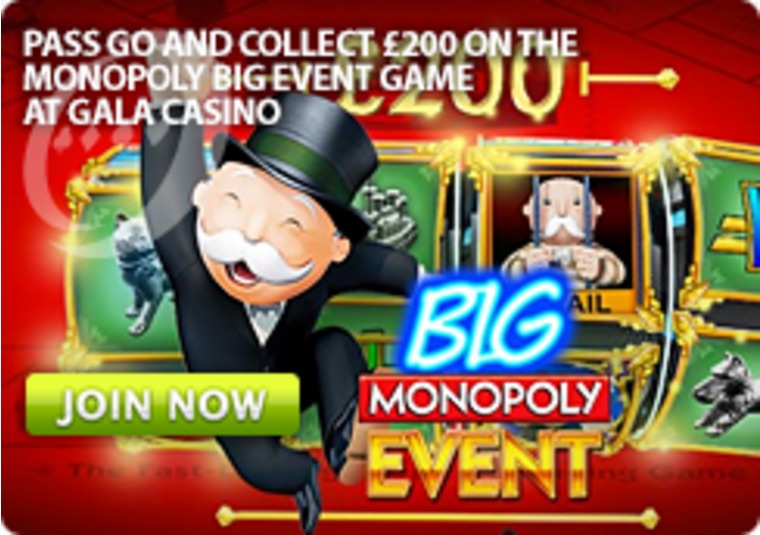 Pass Go and Collect 200 on the Monopoly Big Event Game