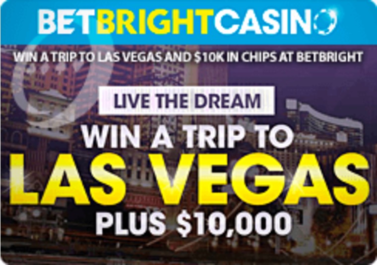 Win a trip to Las Vegas and $10k in chips at BetBright