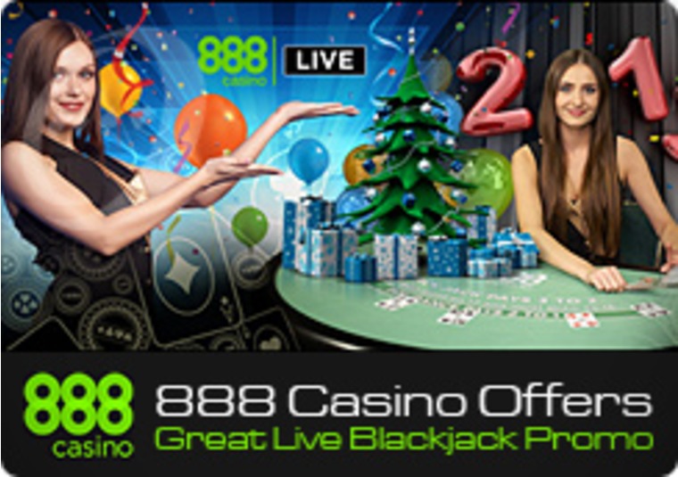888 Casino Offers Great Live Blackjack Promo