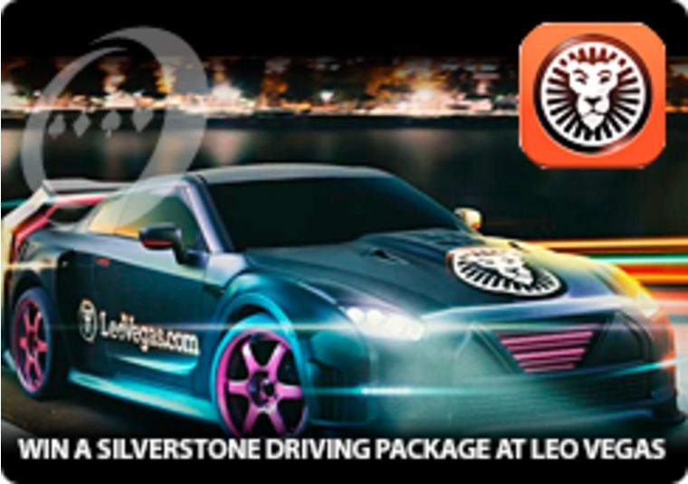 Win a Silverstone Driving package at Leo Vegas